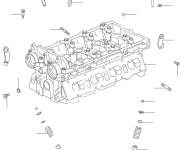 Головка блока цилиндров Chery QQ6 Jaggi 1.3