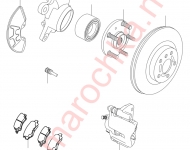 Передние тормозные колодки Chery QQ6 Jaggi 6GN