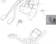 Педали Chery QQ6 Jaggi