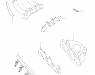 Впускной Выпускной коллектор Chery QQ6 1.1