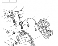 Корпус КПП S170B Geely Emgrand EC7