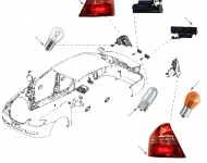 Фонари задние Lifan Solana
