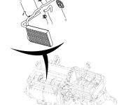 Радиатор салона Geely Emgrand EC7